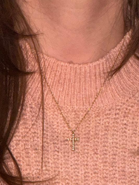 Collier croix Grace