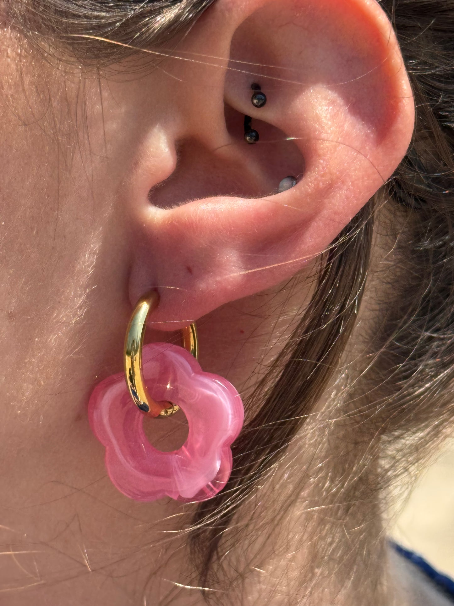 Boucles d'oreilles Flora