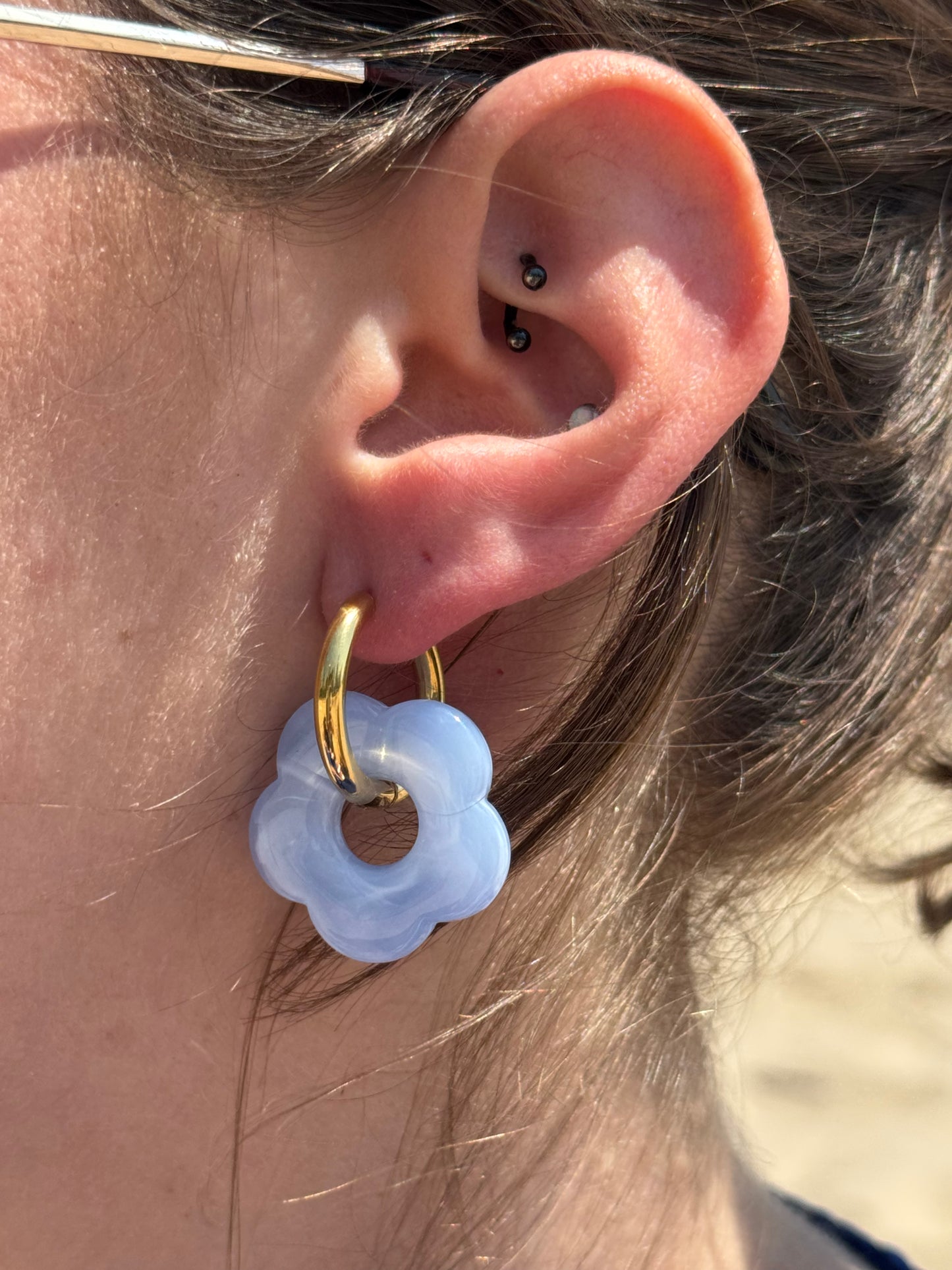 Boucles d'oreilles Flora